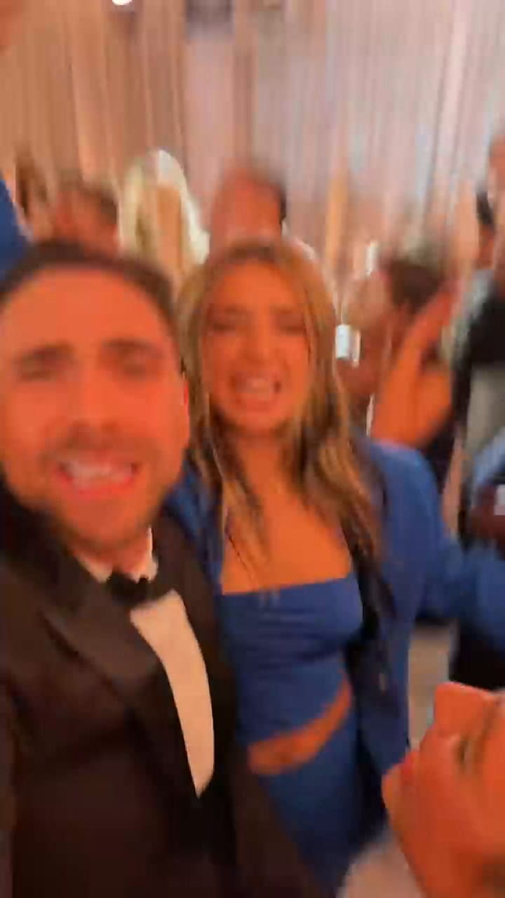Chayanne se robó la noche al festejar la boda de Lele Pons con sus canciones