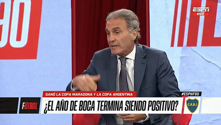 Qué fue lo peor que le pasó a Boca en el año según Sebastián Vignolo