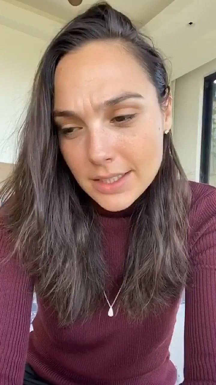 Gal Gadot y muchos famosos cantan Imagine desde el aislamiento - Fuente: Instagram