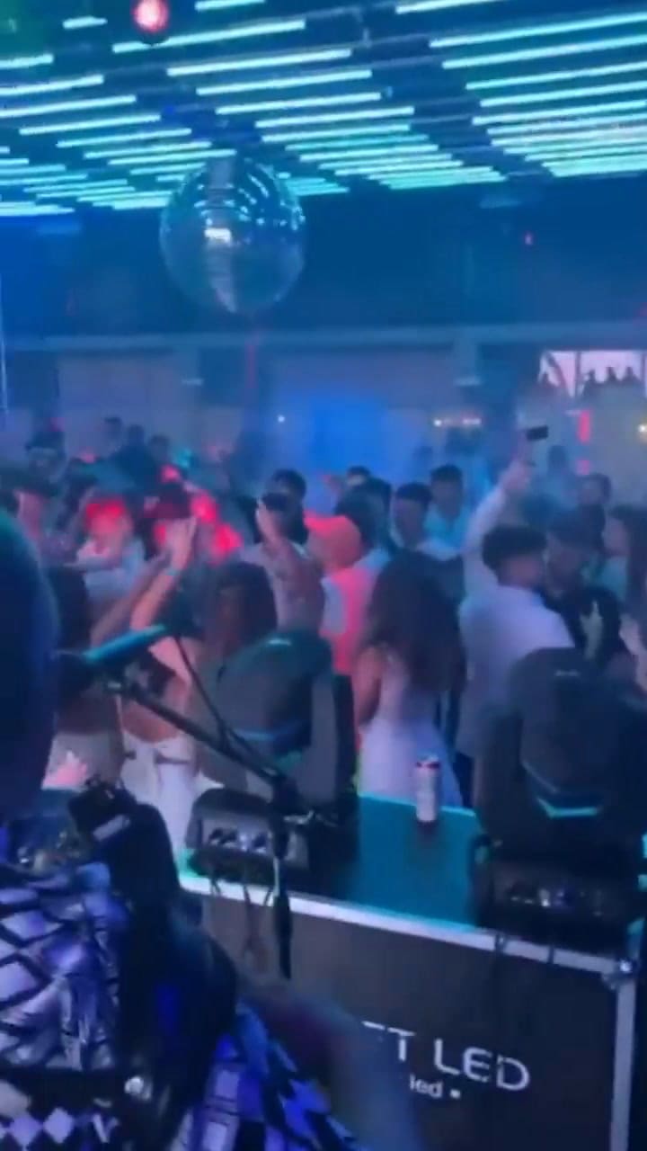 Messi enloqueció con 'Soy Sabalero' junto a Los Palmeras