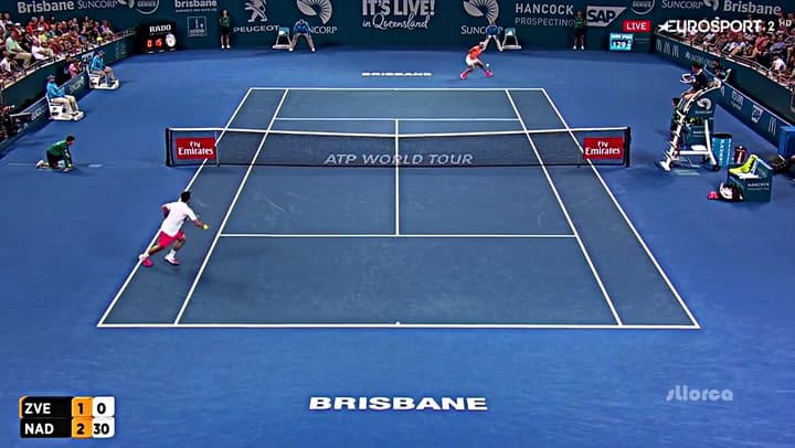 Los mejores puntos de Rafael Nadal en 2017