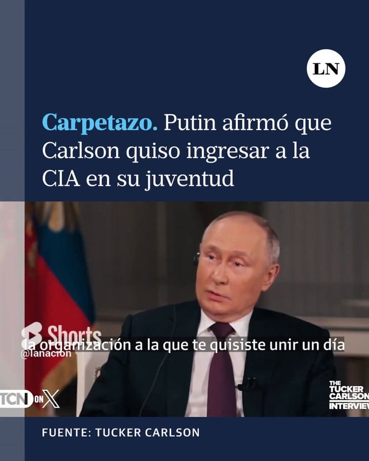 El carpetazo de Putin a Tucker Carlson
