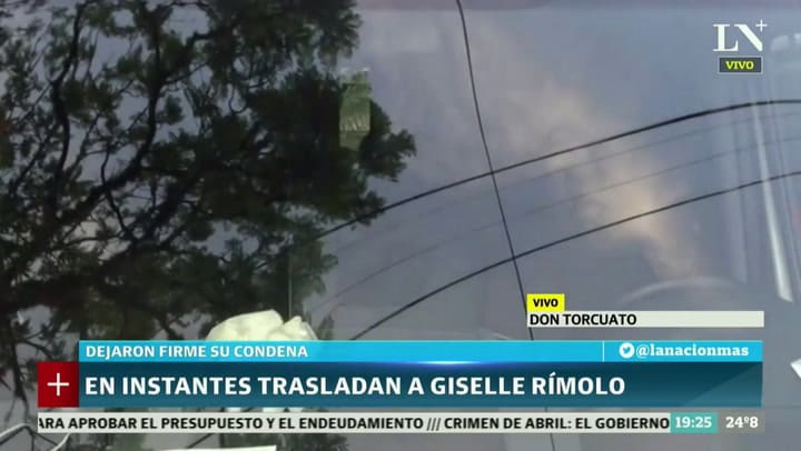Trasladan a Giselle Rímolo a una clínica privada