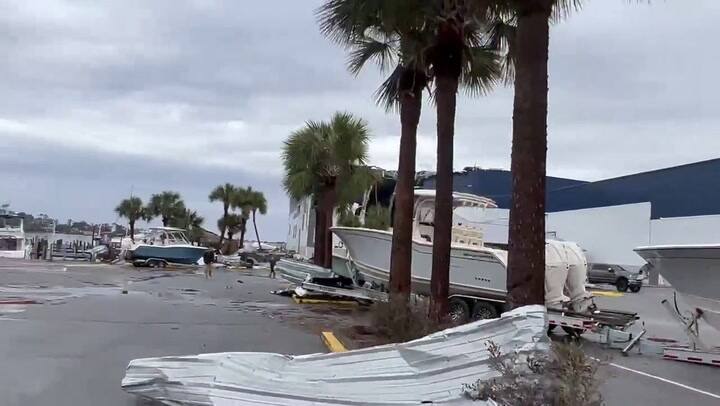 Daños en zonas de Florida