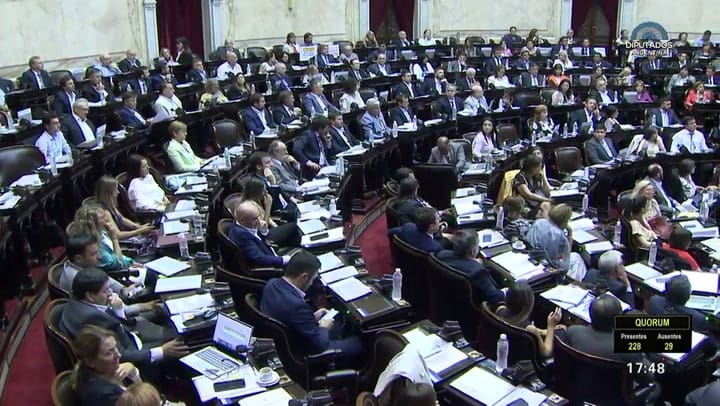El momento de la votación