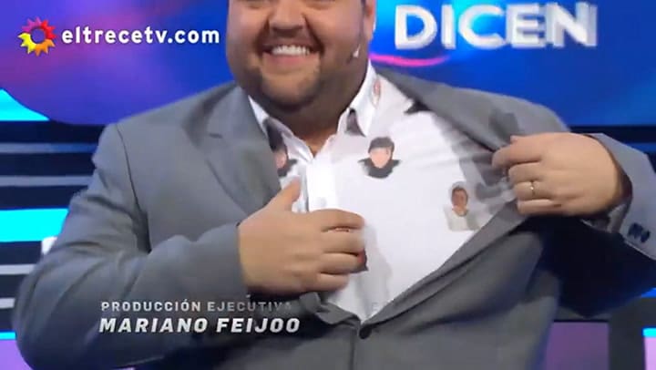 Darío Barassi protagonizó un gracioso accidente en el camarín y lo contó al aire