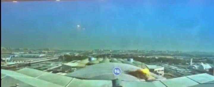 Ataque iraní en el aeropuerto de Kuwait