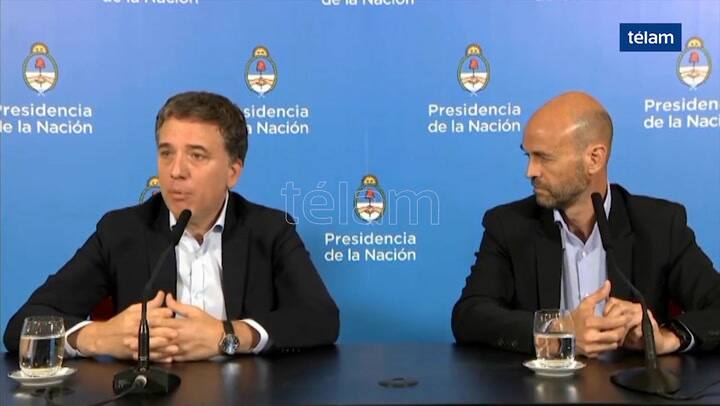 Nicolás Dujovne dijo que la inflación 'bajará claramente' - Fuente: Télam
