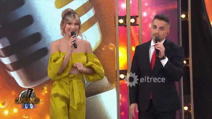 Cantando 2020: Sofi Morandi y Bruno Coccia cantaron un tema de Fabiana Cantilo - Fuente: eltrece