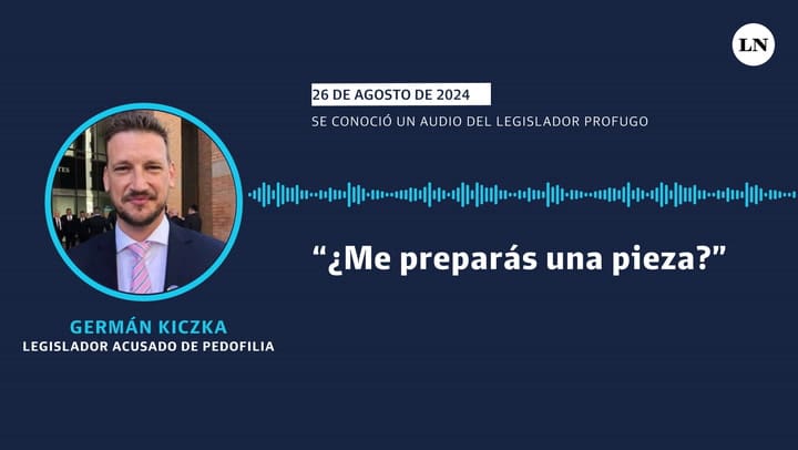 Se conoció un audio del legislador misionero que se encuentra prófugo acusado de pedofilia