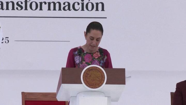 Claudia Sheinbaum habló antes de la toma de posesión de Donald Trump en EE.UU.