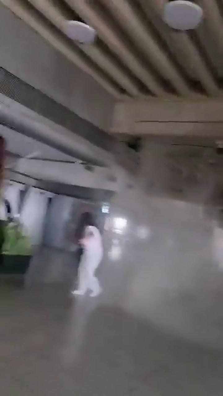 El aeropuerto de Maquetía sufrió destrozos