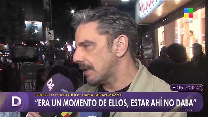 Fabián Mazzei enfrentó los rumores de crisis con Araceli González