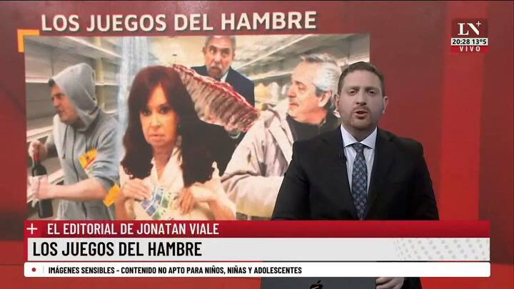 Los juegos del hambre. El editorial de Jonatan Viale.