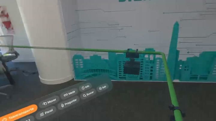 Así es el 'gemelo digital' que programó Siemens para el oleoducto VMOS y detectó fallas antes de su construcción. Crédito: Siemens