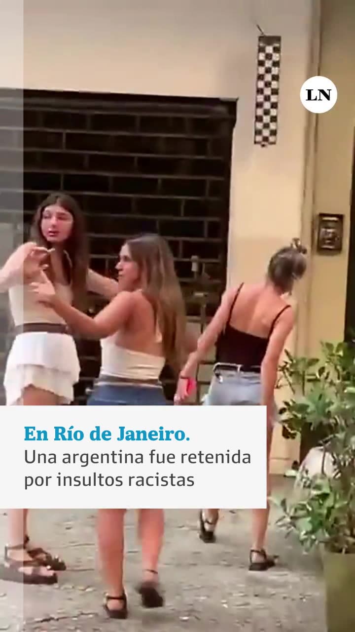 La abogada argentina Agostina Páez podría ir a prisión en Río de Janeiro por un gesto racista