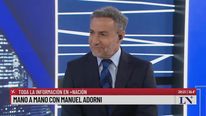 "Voy a ser candidato si Milei me lo pide": Manuel Adorni, en entrevista exclusiva con Luis Majul
