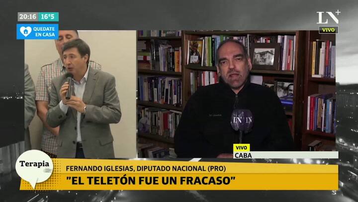 Fernando Iglesias: 'Este es un gobierno corrupto e inepto'