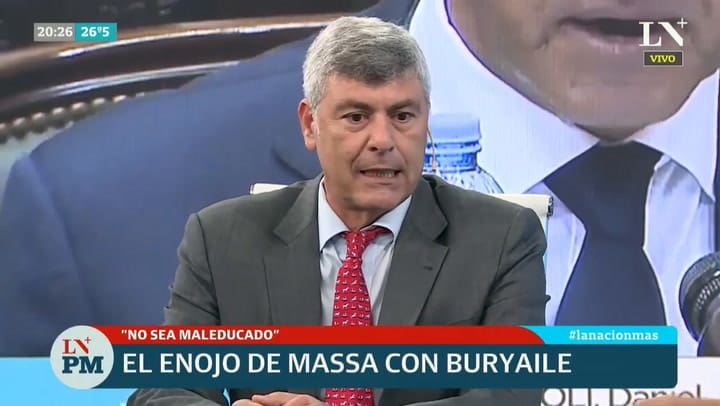 Lo que Buryaile le dijo a Scioli