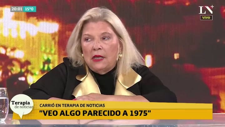 Carrió: 'Cristina ha vaciado de poder a Alberto Fernández'