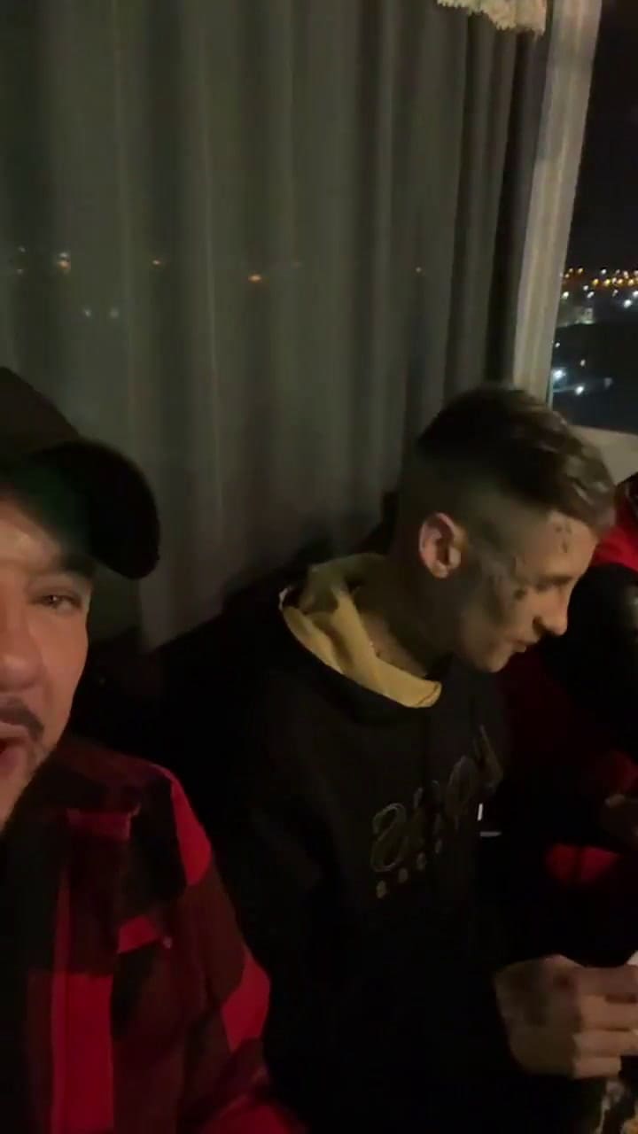 Marcelo Tinelli en la casa de L-Gante