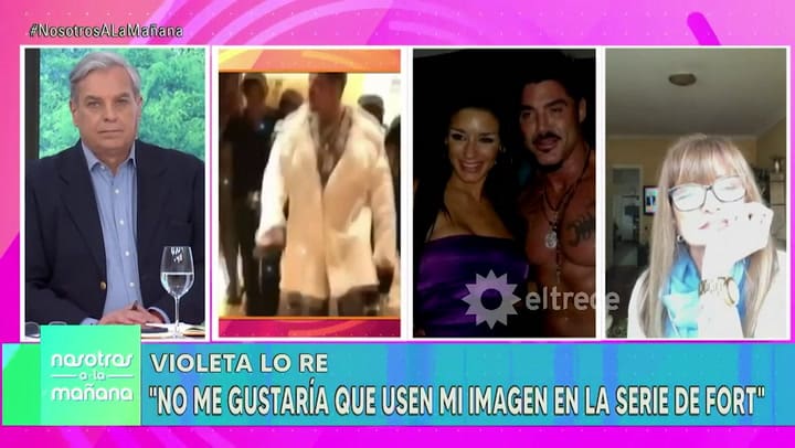 Violeta Lo Re habló sobre su relación con Ricardo Fort y reveló cómo era el acuerdo que tenían