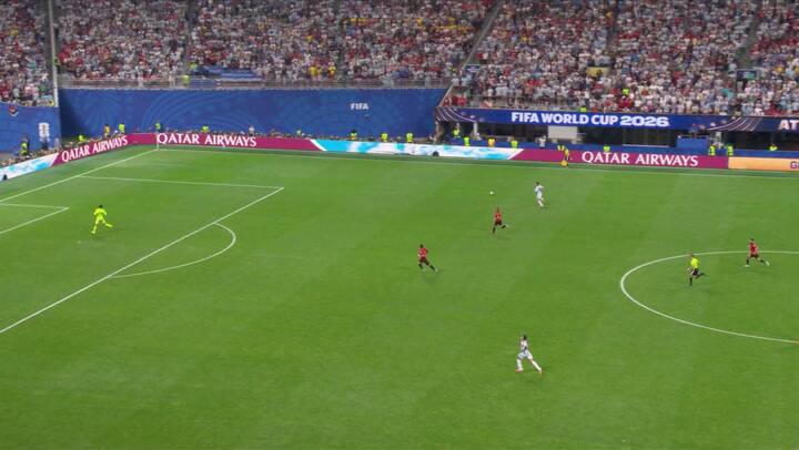 Tercer gol de Egipto vs Argentina