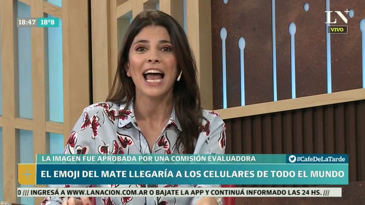 El emoji del mate llegaría a los celulares de todo el mundo