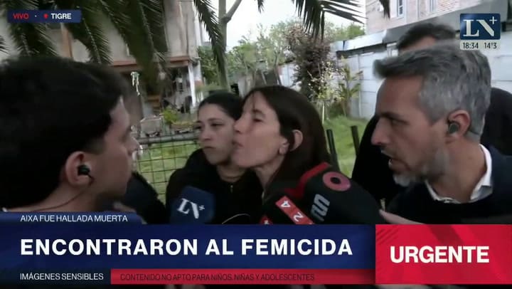 Detuvieron al principal sospechoso del femicidio de Aixa y los vecinos atacaron la camioneta en la que fue trasladado