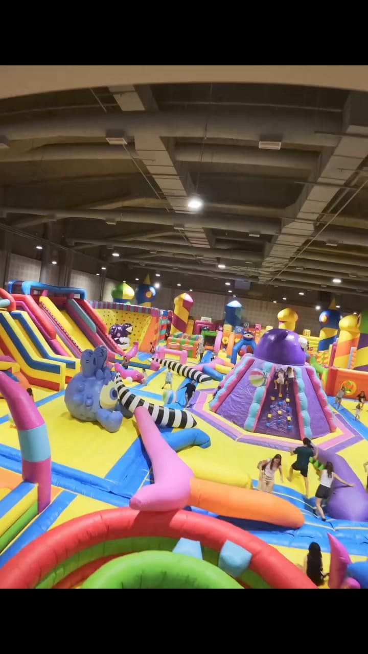El parque inflable más grande de la Argentina en Recoleta: cómo comprar las entradas y todos los detalles