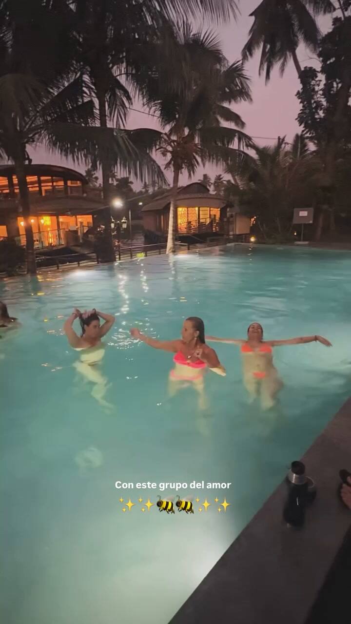 Así fueron los primeros días en la India de Naty Franz y las personas que la acompañaron