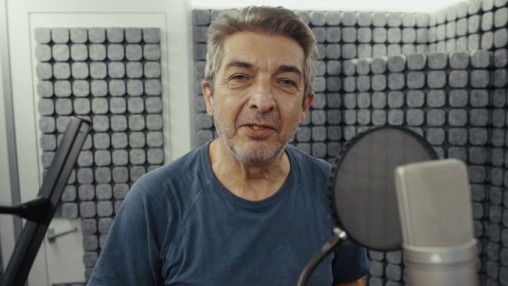 Ricardo Darín se emocionó tras grabar la voz en off de "Elijo Creer"