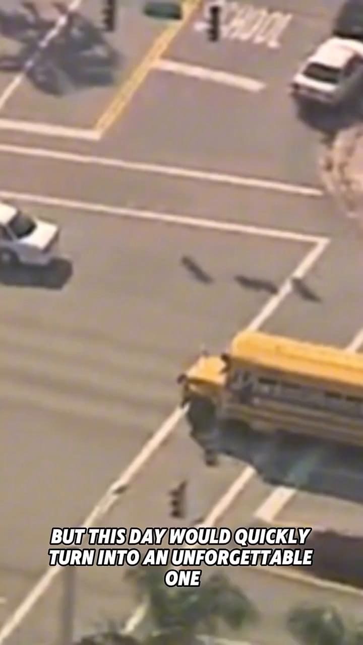 Así fue el robo de un autobús lleno de niños en Miami