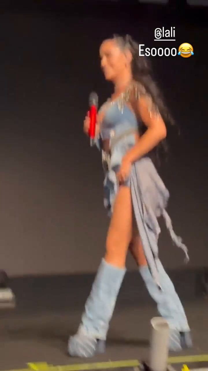 El divertido momento en medio de un show de Lali Espósito que hizo reír a todos