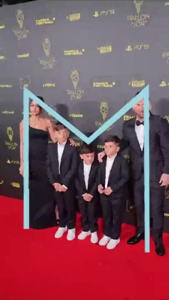 El Secreto Oculto De La Familia De Lionel Messi A La Hora De Posar Para Las Fotos En La Alfombra Roja Que Descubrieron Sus Fans Tn