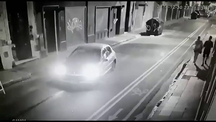 Así atacaron al turista Sueco