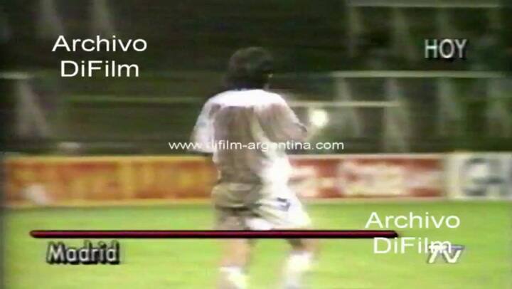 Boca en el Bernabéu, en 1994 - Fuente: Archivo Di Film