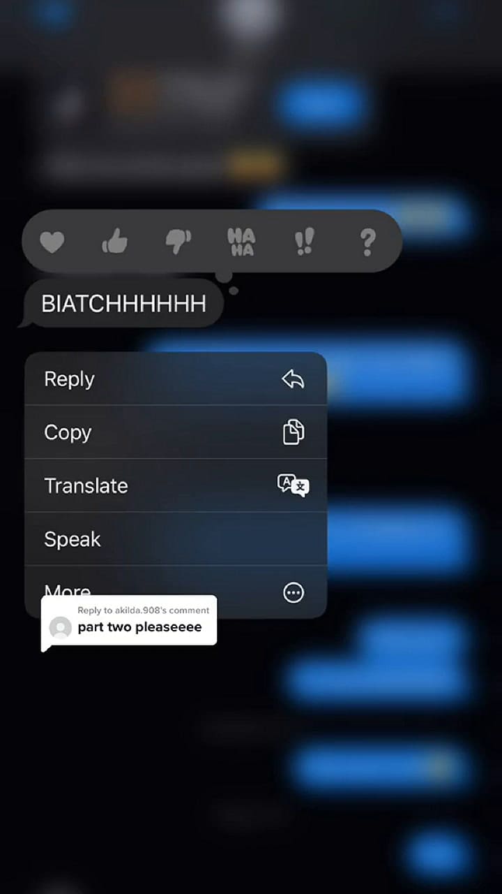 Un chica mostró la respuesta de su novio