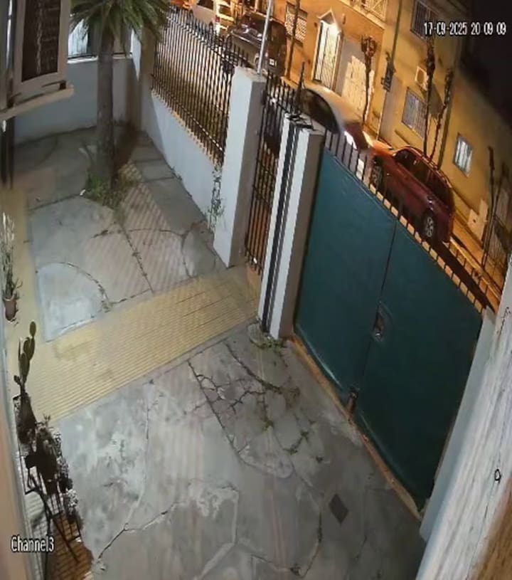 El momento posterior a que los delincuentes secuestren a la víctima