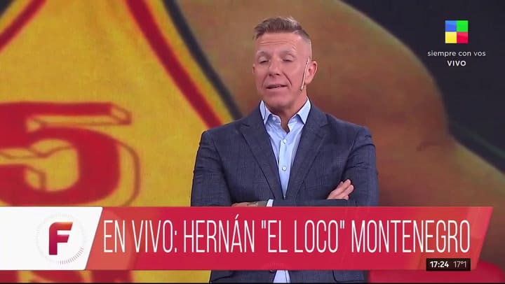 El Loco Montenegro habló de su paso por Masterchef Celebrity y de la vacuna contra el Covid-19.