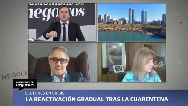 Diego García y Claudia Álvarez Argüelles en Comunidad de Negocios