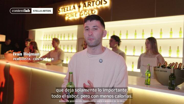 Stella Artois presentó Pure Gold, su nueva cerveza con menos calorías