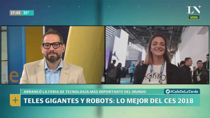 Teles gigantes y robots: lo mejor del CES 2018