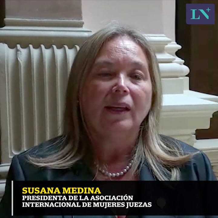 Susana Medina, presidenta de la Asociación Internacional de Mujeres Juezas