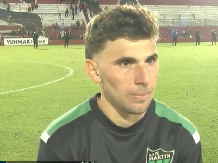Franco Coronel aseguró que el gol del equipo tucumano llegó luego un fallo erróneo del árbitro