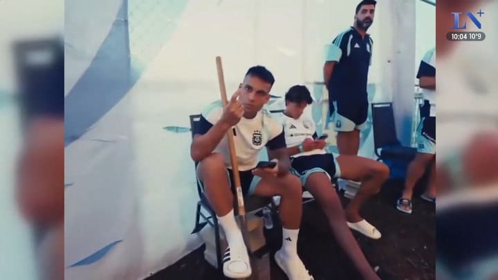 Asado cabala de la seleccion argentina