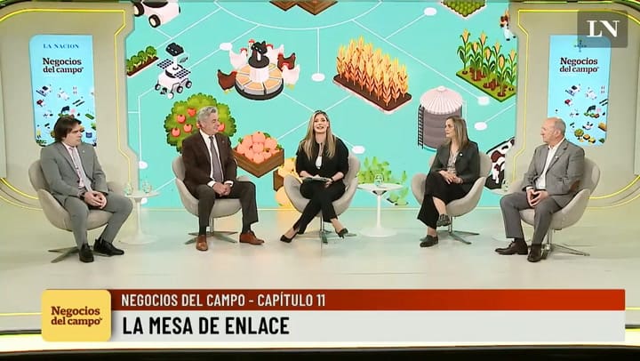 La Mesa de Enlace con Lucas Magnano, Nicolás Pino, Andrea Sarnari y Carlos Castagnani
