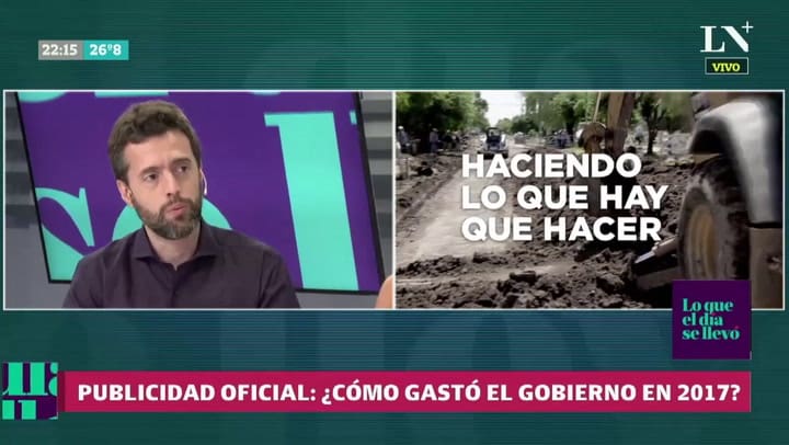 Pauta Oficial, Cuánto Se Gasto En 2017