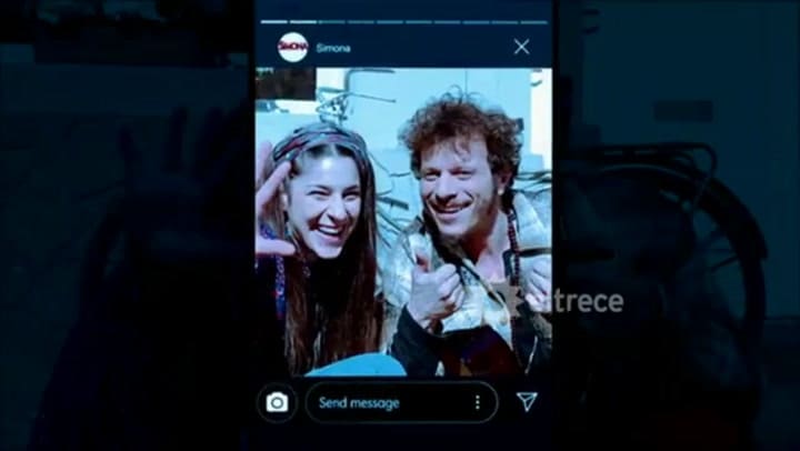 Secuencia del final de Simona, con todos sus personajes - Fuente: Instagram