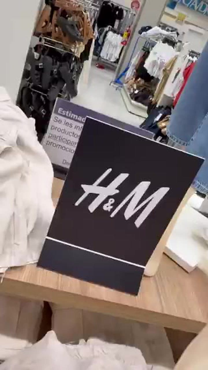 Los precios de H&M en la Argentina